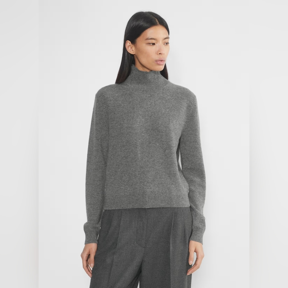 Aritzia Bare Cashmere Turtleneck Sweater XS